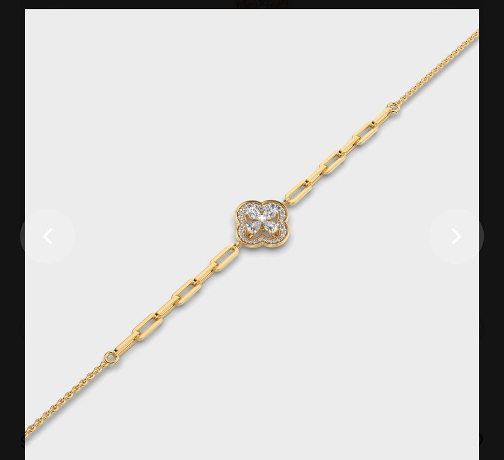 Élan Pear & Round Bracelet