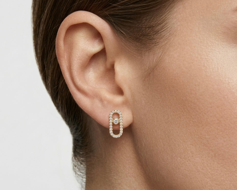 Luméa Pavé Earrings