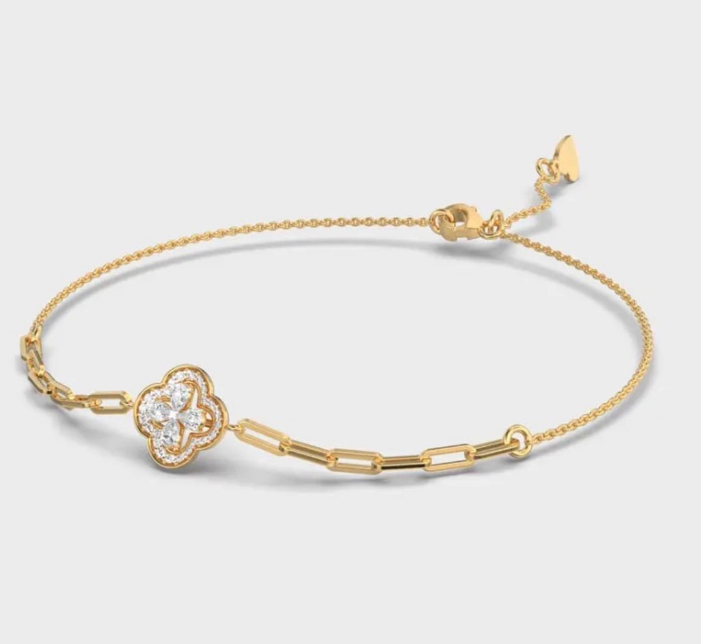 Élan Pear & Round Bracelet